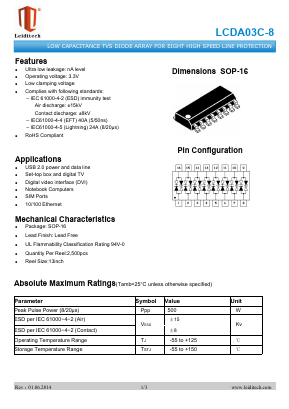 LCDA03C-8 image