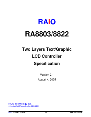 RA8803 image
